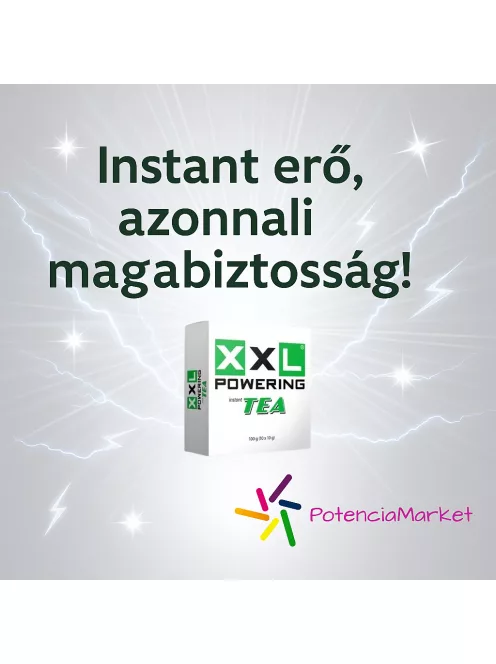 XXL Powering azonnal oldódó potencianövelő tea 10 tasak gyors és diszkrét szállítással - Potenciamarket