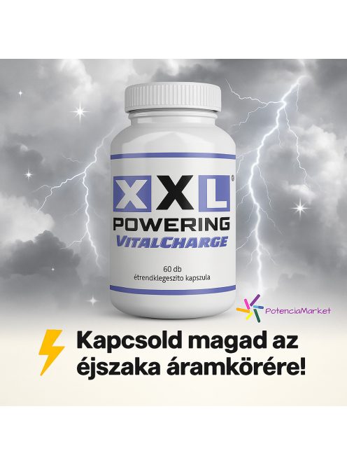 XXL Powering VitalCharge potencianövelő kapszula szupergyors kiszállítással, diszkrét csomagolásban - Potenciamarket