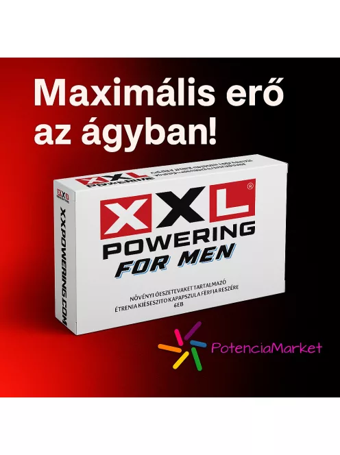 XXL Powering férfi potencianövelő kapszula rendeld meg és másnapra nálad van diszkrét csomagolásban - Potenciamarket
