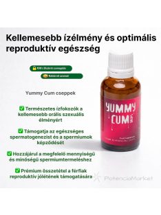 YUMMY CUM DROPS SPERM INCREASE TROPFEN - 30 ML